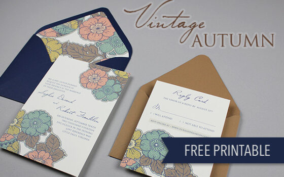 {FREE} Printable Wedding Invitations