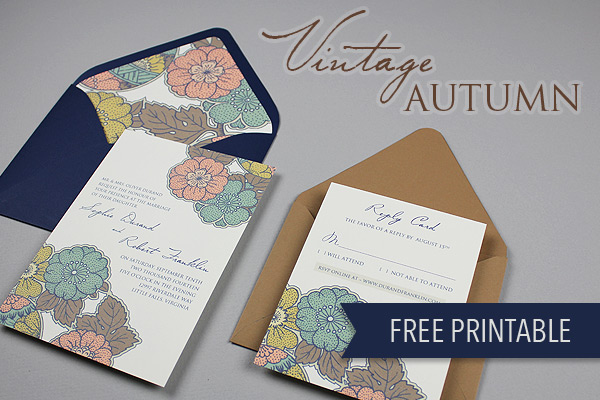 {FREE} Printable Wedding Invitations featured image