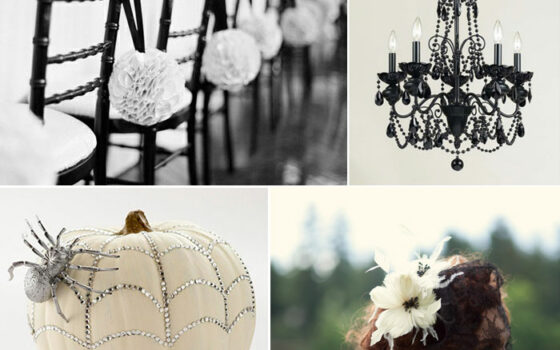 Halloween Inspired Weddings